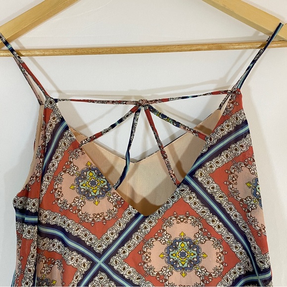 Charlotte Russe long boho maxi dress, spaghetti straps , size Small - Picture 5 of 9